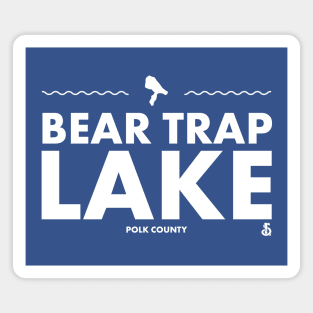 Polk County, Wisconsin - Bear Trap Lake Magnet